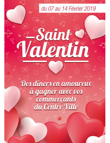 Affiches A2 (42x59,4 cm) Saint Valentin 2020-2