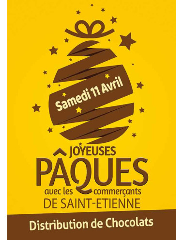 Affiches A3 (30x42 cm) Joyeuses Pâques