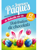 Affiches A3 (30x42 cm) Joyeuses Pâques