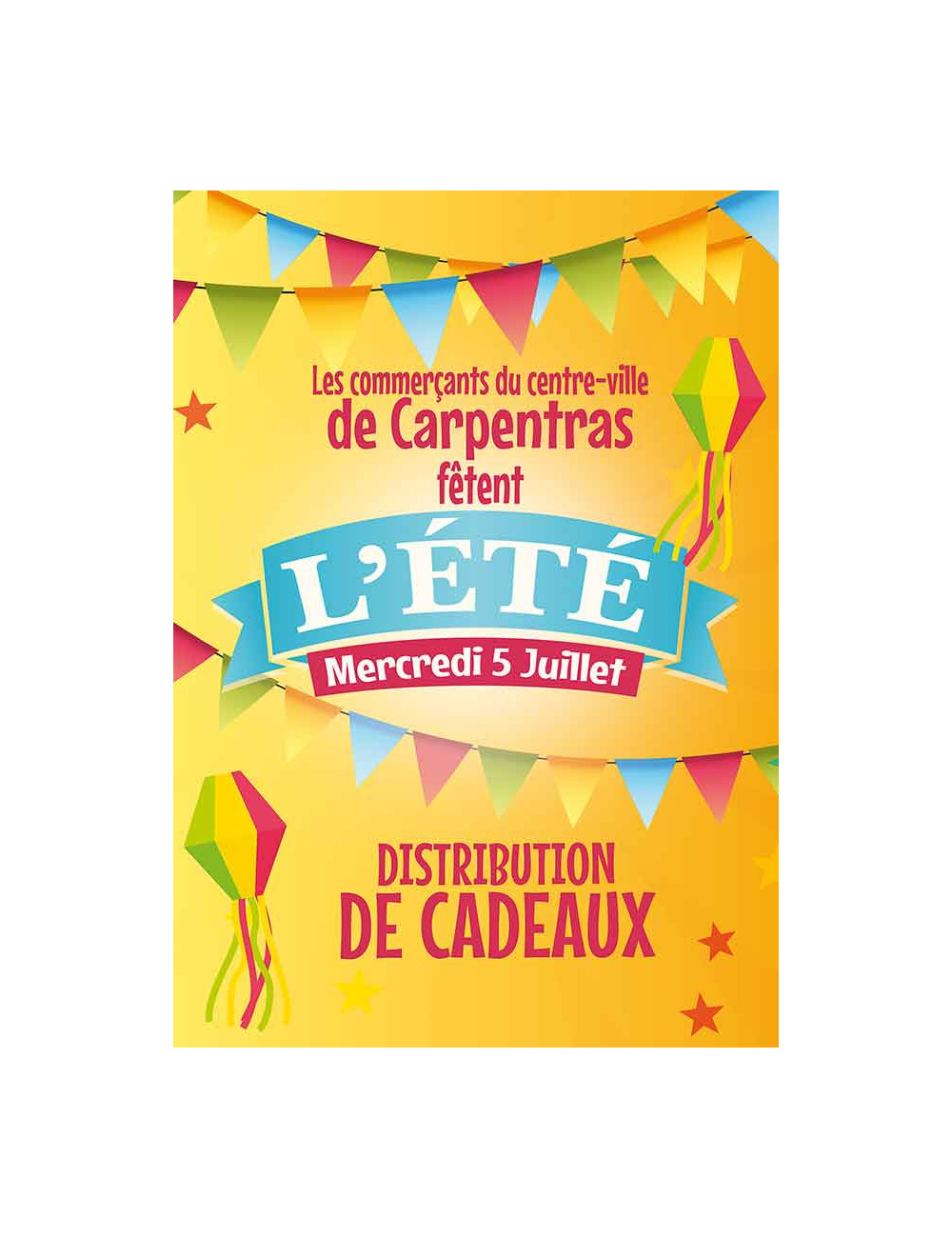 Affiches A3 (30x42 cm) Fêtez l été 2020