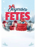 Affiches A3 (30x42 cm) Joyeuses Fêtes Cadeaux