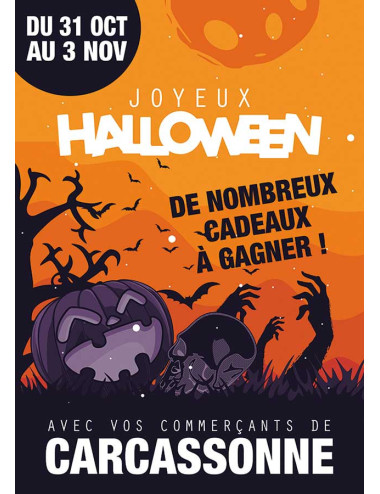 Affiches A2 (42x59,4 cm) Halloween 2