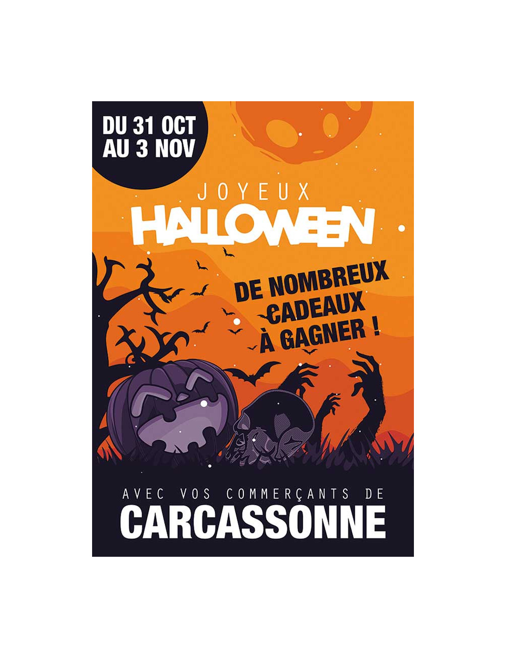 Affiches A2 (42x59,4 cm) Halloween 2