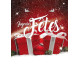 Affiches A2 (42x59,4 cm) Joyeuses Fêtes cadeaux rouge