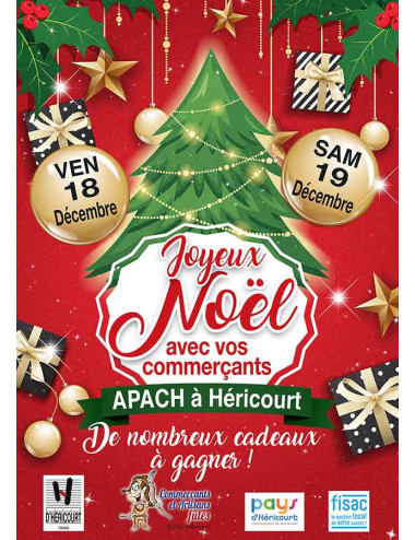 Affiches A2 (42x59,4 cm) Joyeux Noël sapins