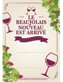 Affiches A2 (42x59,4 cm) Beaujolais 2020 Vignes