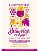 Affiches A2 (42x59,4 cm) Beaujolais 2020 Violet