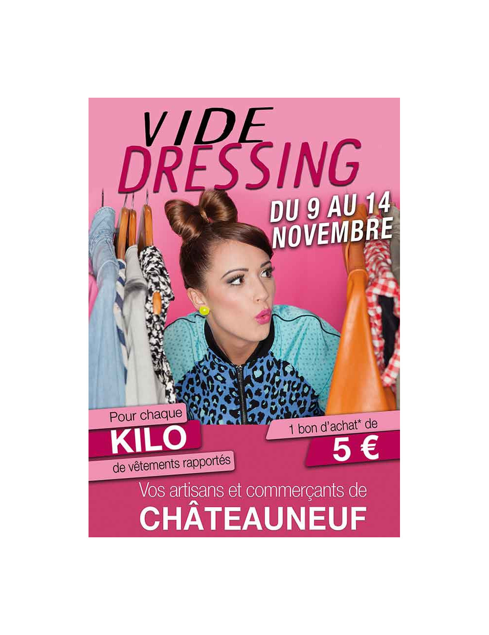 Affiches A2 (42x59,4 cm) Vide dressing