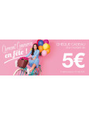 Chèques cadeaux classiques Fête du printemps vélo