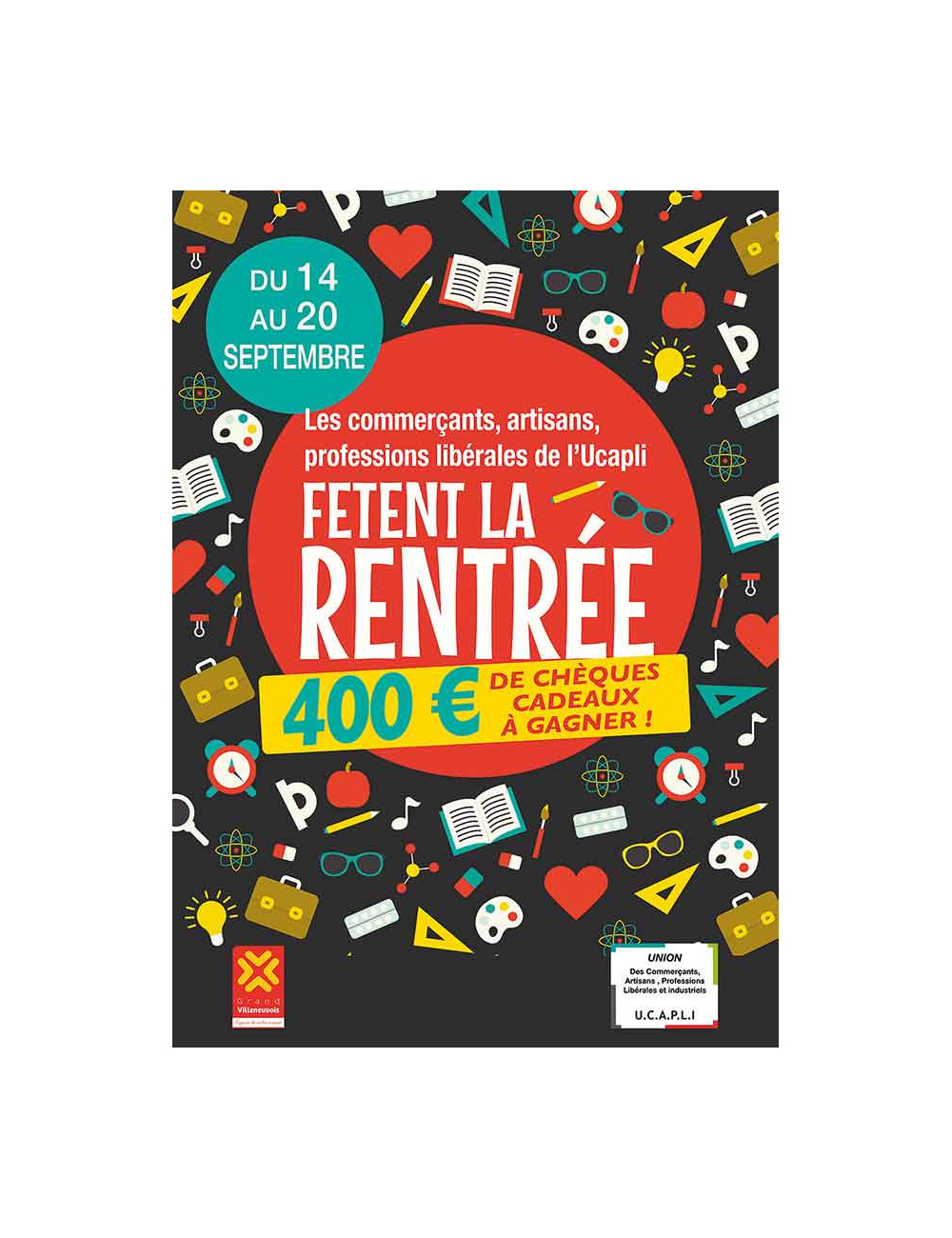 Affiches A3 (30x42 cm) Fête de la Rentrée