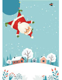 Affiches A2 (42x59,4 cm) Joyeux Noël ho ho ho