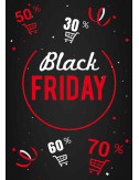 Affiches A2 (42x59,4 cm) Black Friday Promos