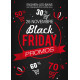 Affiches A3 (30x42 cm) Black Friday Promos