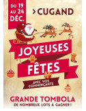 Affiches A2 (42x59,4 cm) Joyeuses Fêtes Bannière