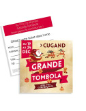 Tickets de tombola 10x10 Joyeuses Fêtes Bannière