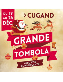 Tickets de tombola 10x10 Joyeuses Fêtes Bannière