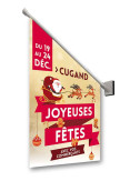 Drapeaux de façade Joyeuses Fêtes Bannière