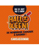 Stickers vitrine 40x40 cm Halloween 1