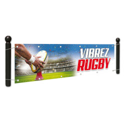 Banderole 500x100 Vibrez Rugby