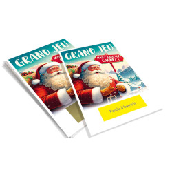Cartes à gratter perdantes - 1000 ex Joyeux Noël Pôle Nord