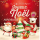 Stickers vitrine 40x40 cm Joyeux Noël Santa & Friends