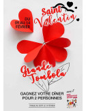 Tracts 15x21 Saint Valentin Fleur