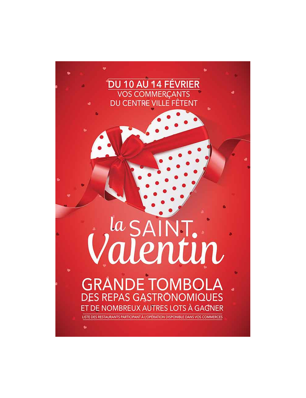 Affiches A3 (30x42 cm) Saint Valentin 2019