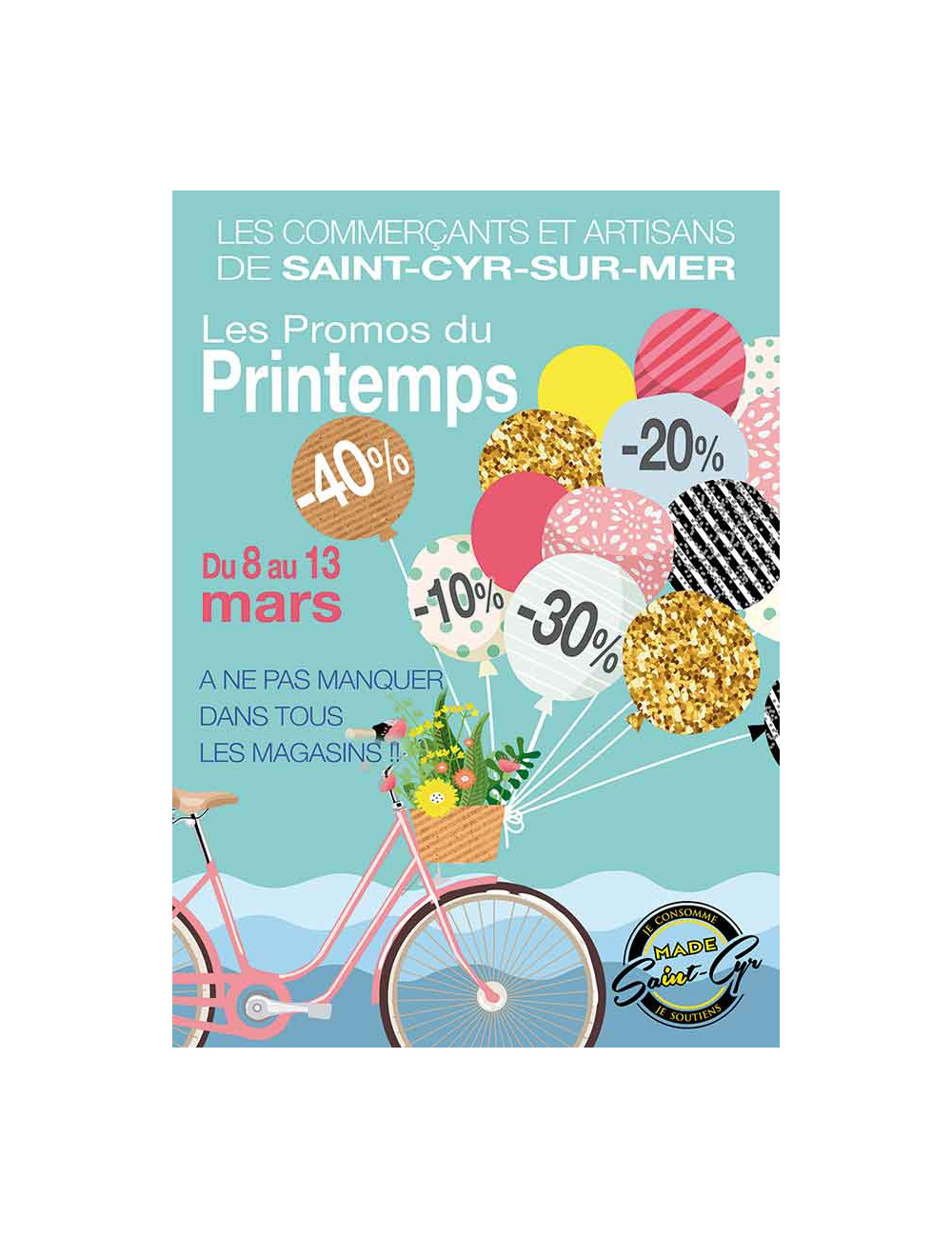 Affiches A2 (42x59,4 cm) Les promos de printemps