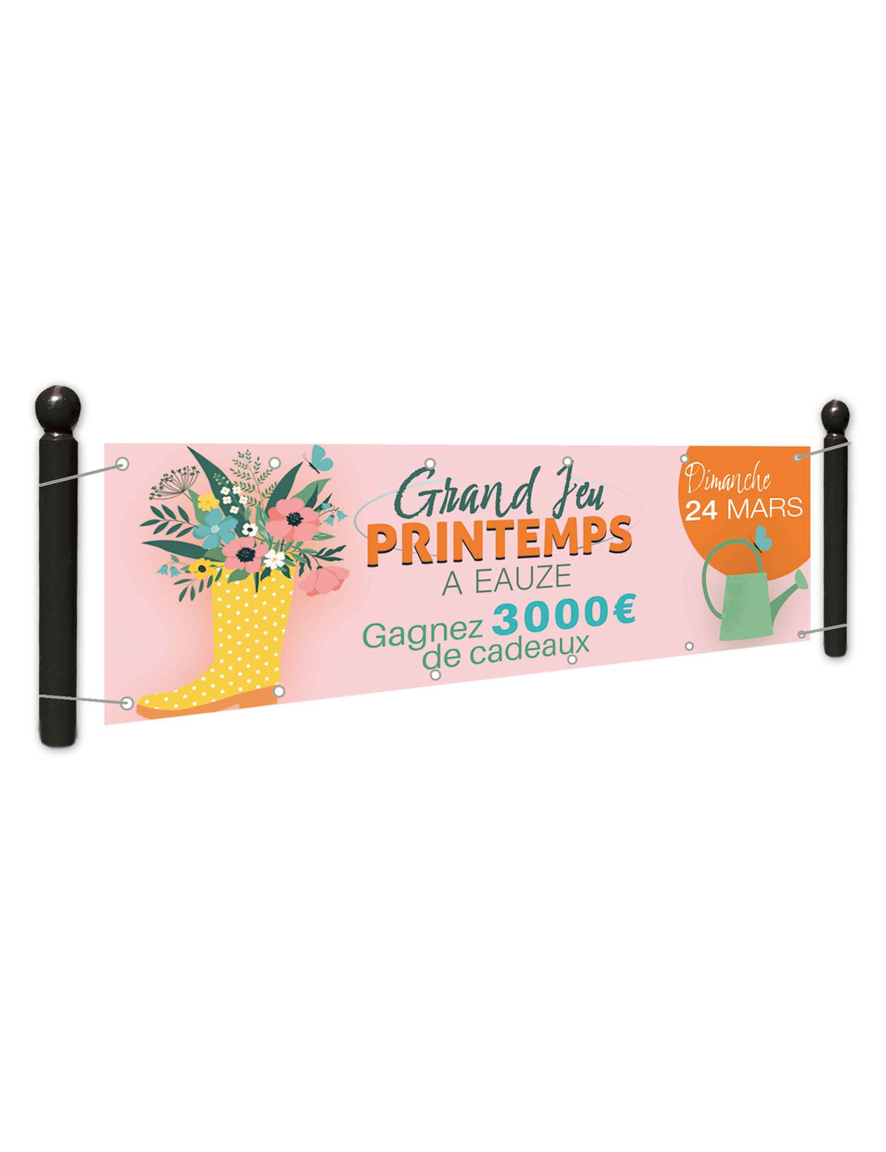 Banderole 400x100 Printemps