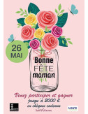 Affiches A3 (30x42 cm) Bonne fête maman