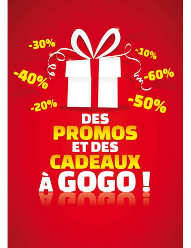 Affiches 40x60 cm Promos Cadeaux