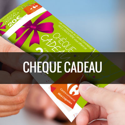 Chèques cadeaux