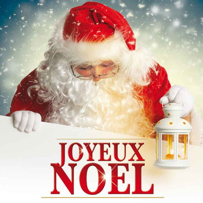 Joyeux Noël Père Noël lanterne