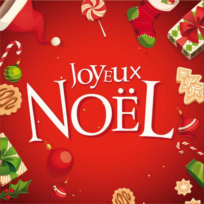 Joyeux Noël rouge 