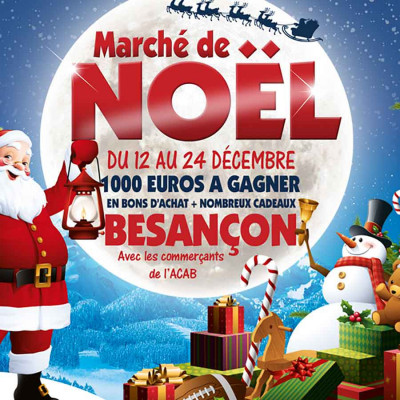 Marché de Noël lune