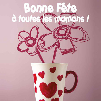 Bonne Fête Maman mug