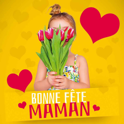 Bonne Fête Maman petite fille