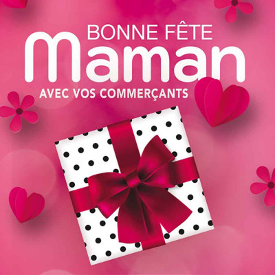 Bonne Fête Maman rose