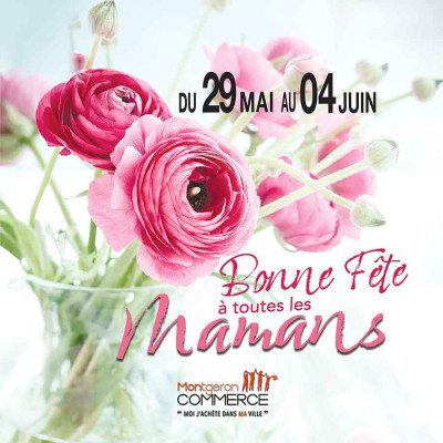 Bonne Fête Maman fleur