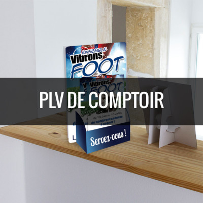 Plv comptoir