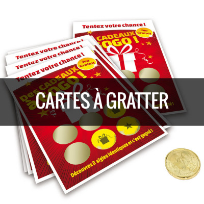 Cartes à gratter