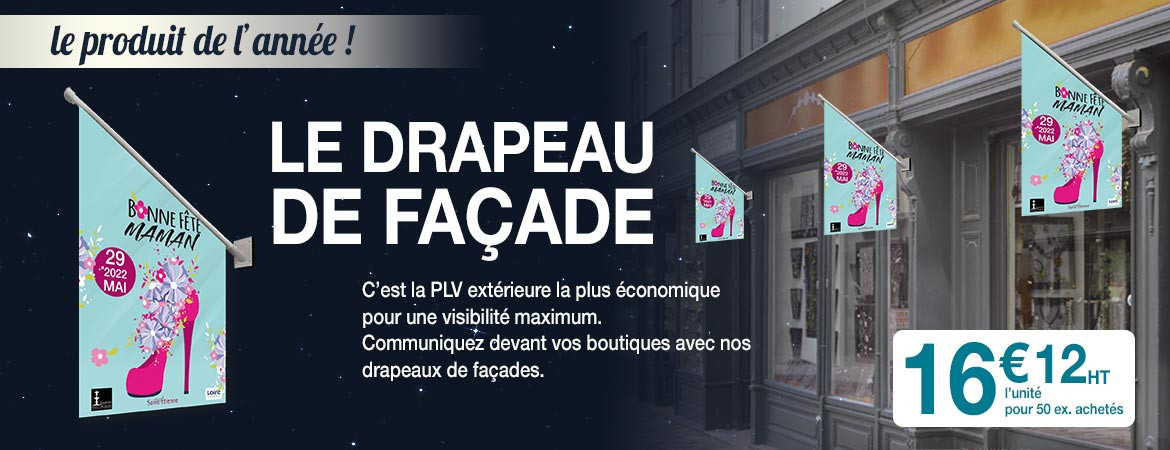 Drapeaux de façades