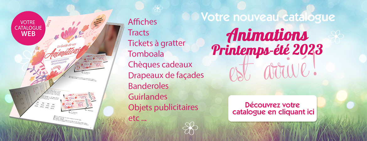 Catalogue Printemps animation commerciale 