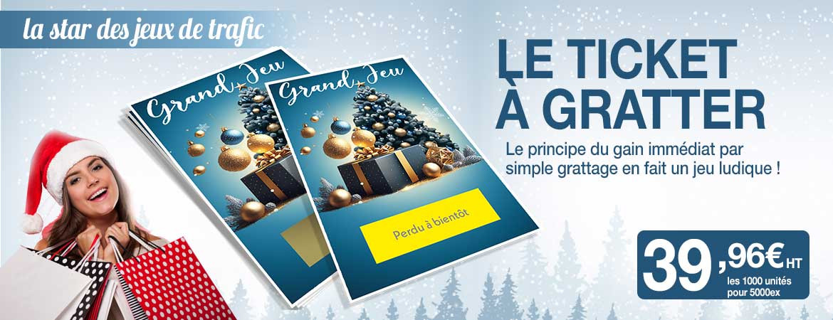 Ticket à gratter Spécial Fêtes