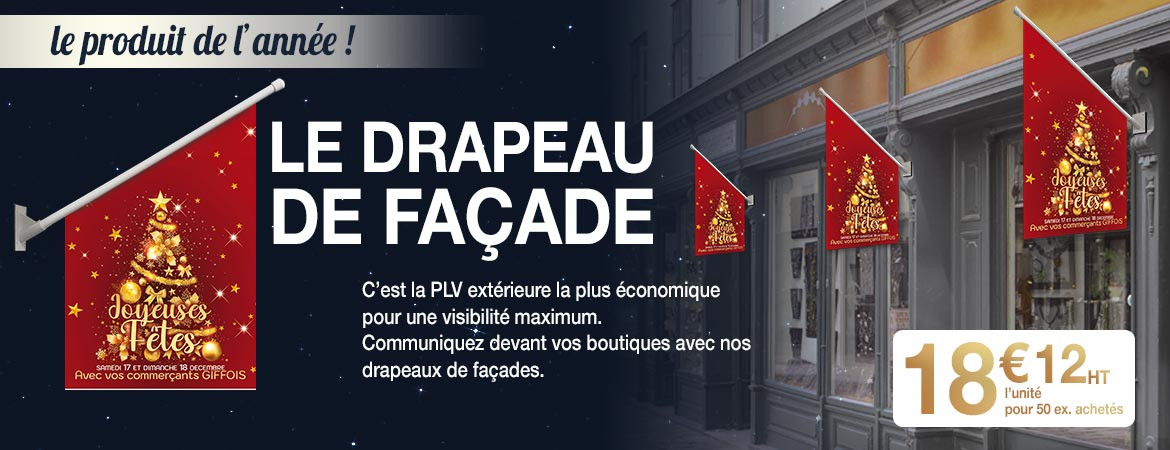 Drapeaux de façades