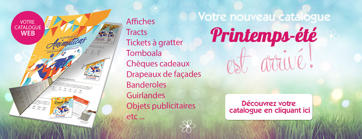 Catalogue Printemps animation commerciale 